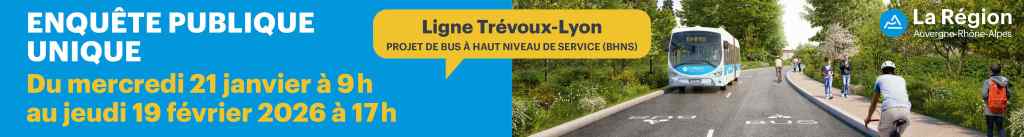 Enquête publique unique – Projet de Bus à Haut Niveau de Service&nbsp;(BHNS)