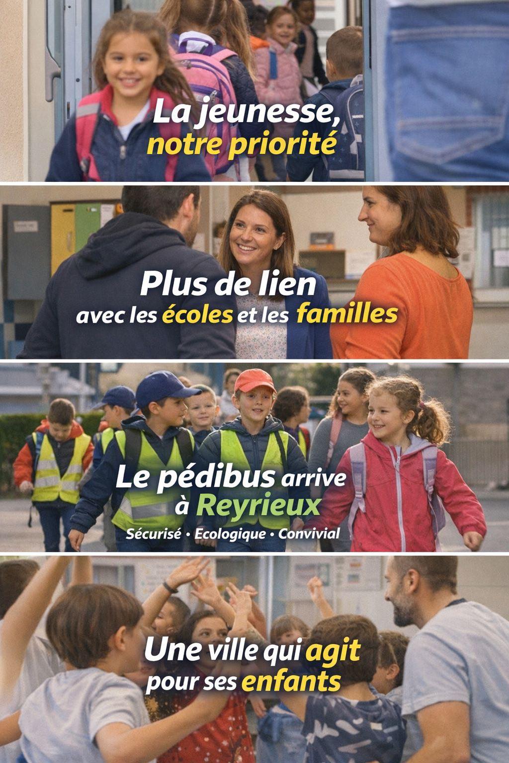 Pour la liste Réussir Reyrieux, l’éducation est une priorité absolue : offrir à nos enfants les meilleures conditions d’apprentissage.